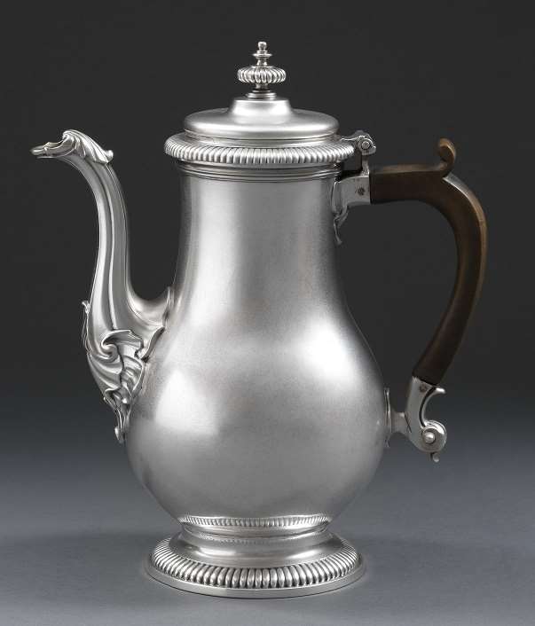 A George II Silver Coffee Pot